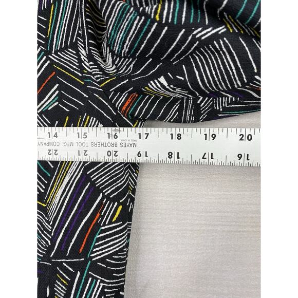 Duro Olowu Jacket Womens Sz S Black Abstract Print Trench Belted Button Up NWOT - Picture 7 of 15